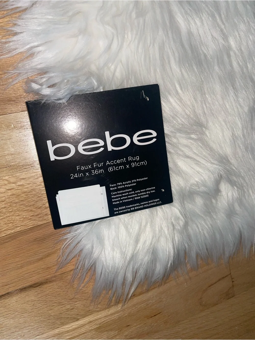 bebe tag fell